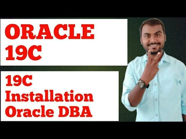 ORACLE 19c database installation on windows 10