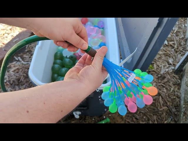 Fill 100 Water Balloons FAST!