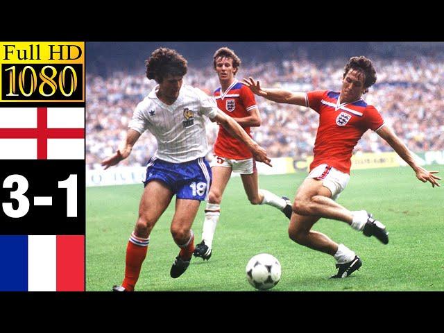 England 3-1 France world cup 1982 | Full highlight | 1080p HD