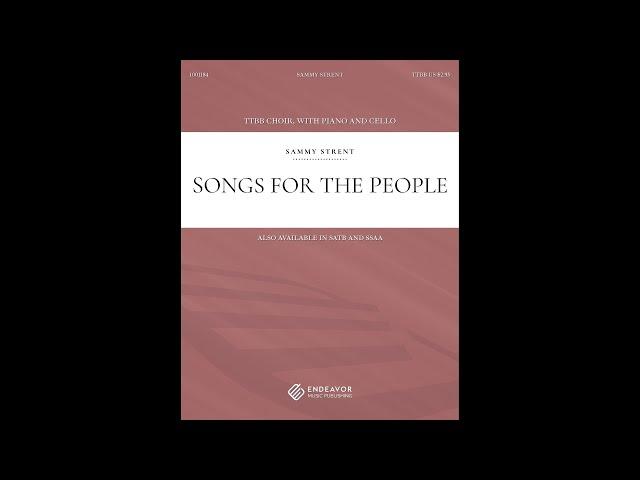 Songs For The People, by Sammy Strent