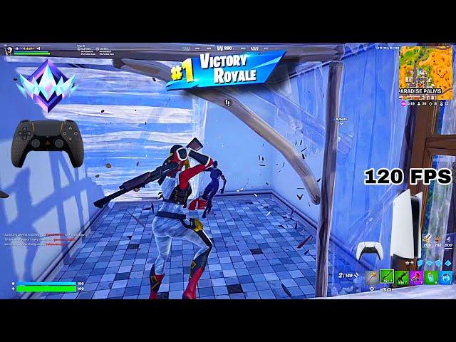 Fortnite Unreal Ranked Reload on PS5 | Controller Gameplay | 120 FPS