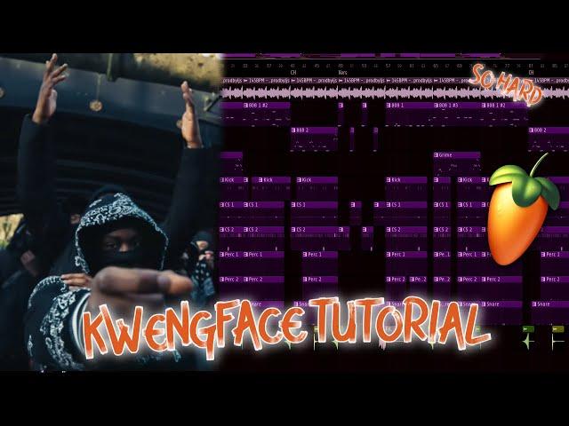 Kwengface Tutorial With Hard Piano Melody In FL Studio