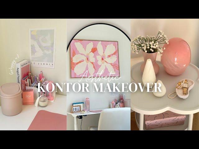 PINK KONTOR MAKEOVER *pinterest inspireret*