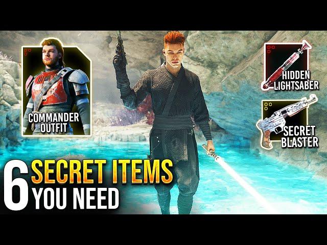 Secret Outfits & Weapons You'll Regret Missing in Star Wars Jedi Survivor Gameplay