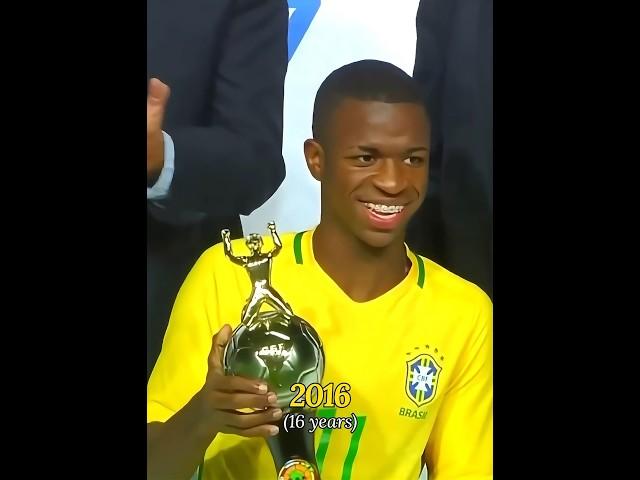 Vinicius Junior Evolution 2016-2024