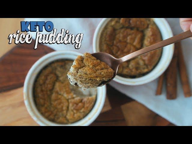 Keto Rice Pudding Recipe | Just Mix and Bake