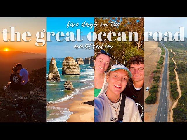 5 DAY ROAD TRIP ACROSS AUSTRALIA’S GREAT OCEAN ROAD!