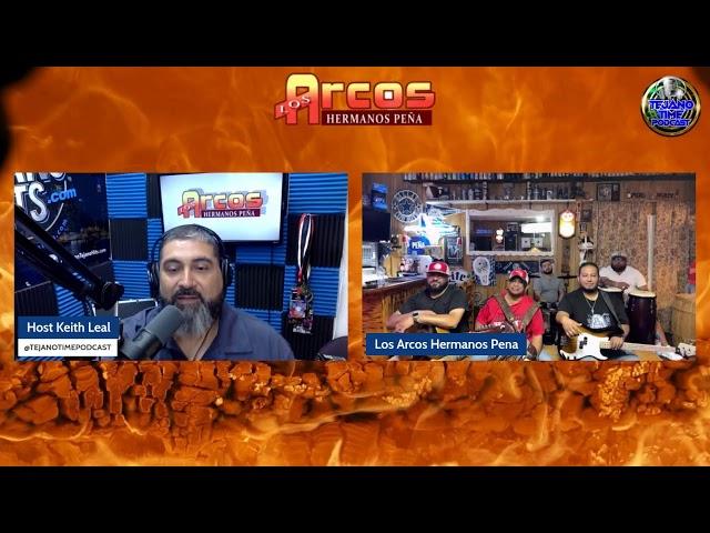 LOS ARCOS HERMANOS PENA JOIN KEITH LEAL ON TEJANO TIME PODCAST!