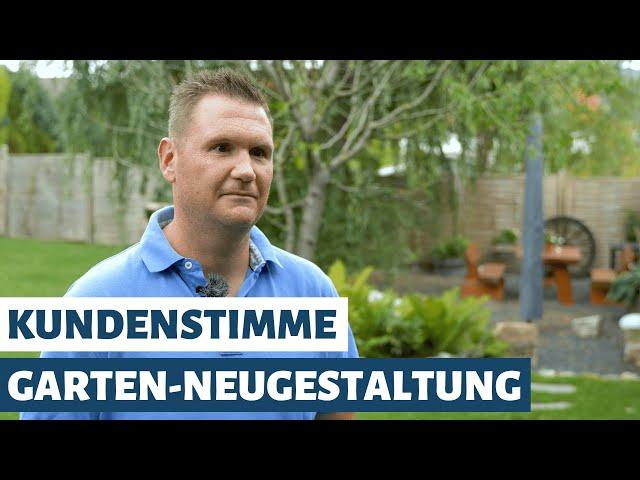 Kundenstimme: Gartenneugestaltung