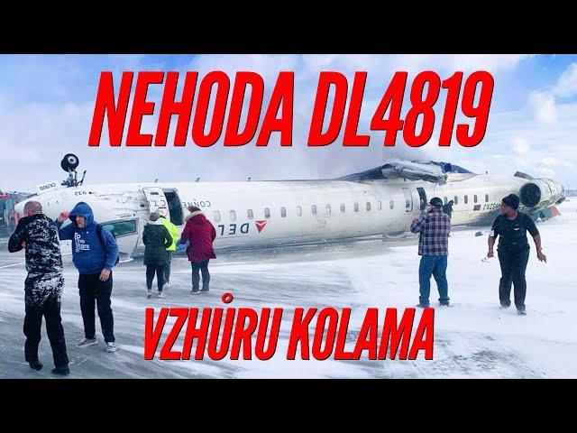 VZHŮRU NOHAMA. Co se stalo při přistání na letu DL4819 v Torontu?