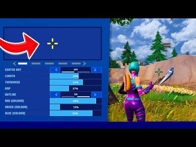 Custom Crosshairs are HERE in Fortnite!