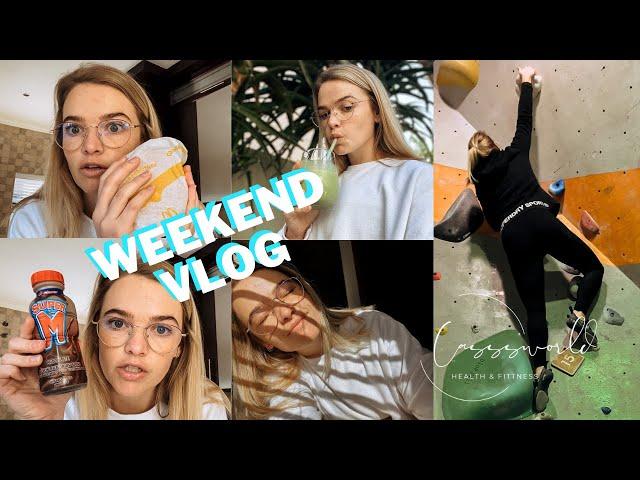 Weekend Vlog | Rock Climbing & my take on diets