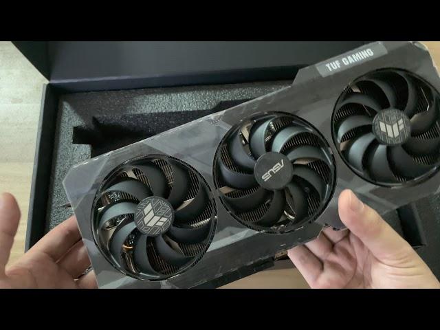 Asus Tuf Gaming RTX 3080 Ti Unboxing