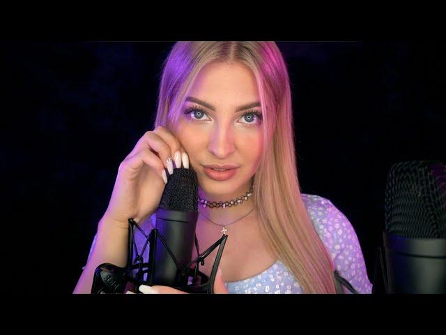 100% SENSITIVITY  MOUTHSOUNDS & TINGLY FACE TOUCHING!  • NO TALKING WITH ASMR JANINA 