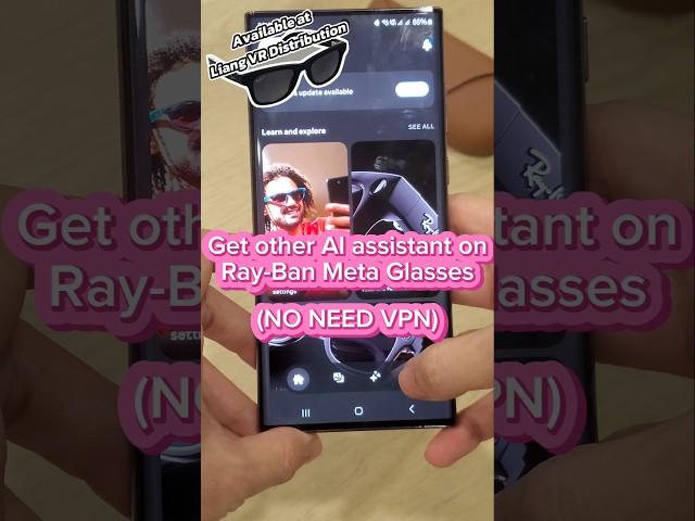How to use alternative AI such as ChatGPT (not Meta AI) on Rayban Meta without VPN #Meta #Rayban