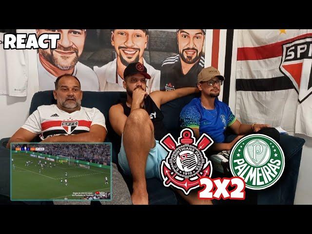 REACT CORINTHIANS 2X2 PALMEIRAS - JOGÃO NO PRIMEIRO DERBY DO ANO!