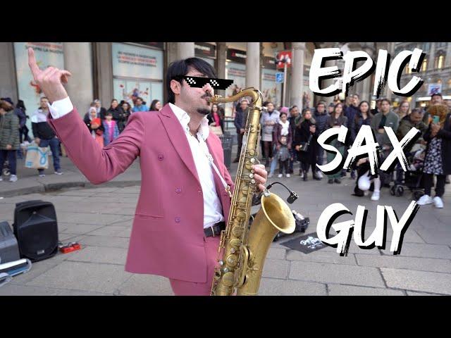 EPIC SAX GUY (SQUIRTLE SAX) | Saxophone Cover Daniele Vitale