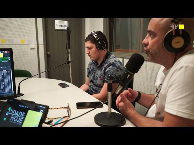 Treinador do F.C.Famalicão entra na emissão da rádio Cidade Hoje para surpreender adepto invisual