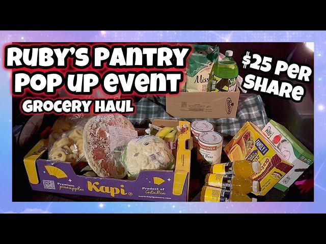 Ruby’s Pantry Pop Up Event November 2024