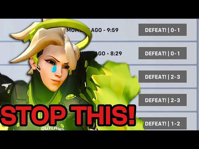 How LOSING Can Make You a Grandmaster Mercy |  Overwatch 2 VOD Review