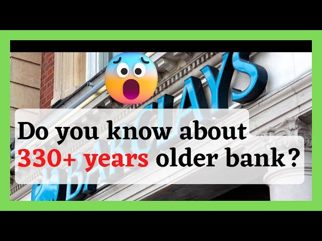 @BarclaysUK : 300+ years old bank | Story of Barclays Bank | Life changing story