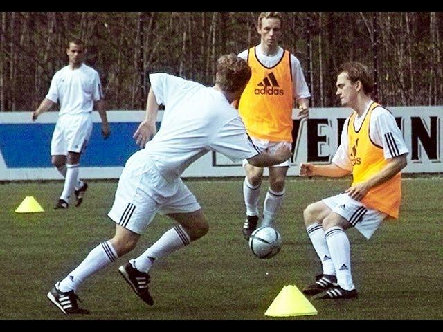 Fussball Training DVD Angriffsfussball 2 Y-Form mit Hinterlaufen