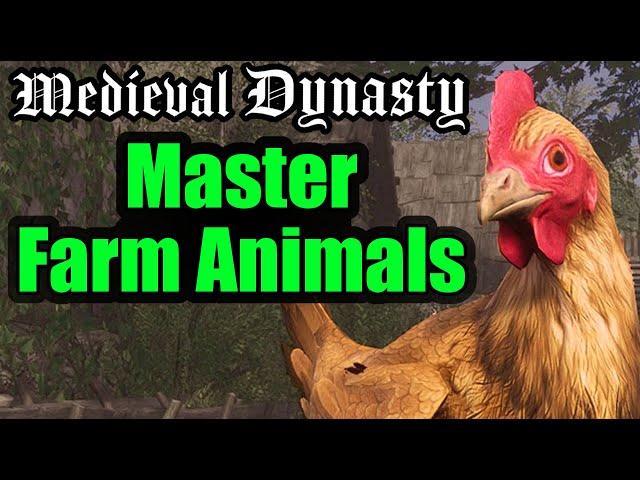 10 ESSENTIAL Tips to Master Farm Animals in Medieval Dynasty