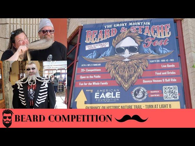 BEARD & STACHE FESTIVAL GATLINBURG TENNESSEE/ BEARD COMPETITION/ GATLINBURG CONVENTION CENTER