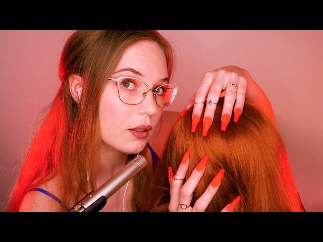 100% SENSITIVITY Scalp Massage  HEAD SCRATCHING EXTRAVAGANZA asmr 