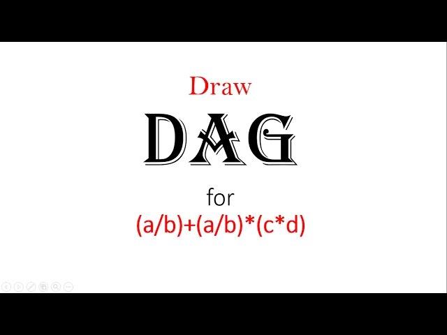 DAG(direct acyclic graph) in Hindi