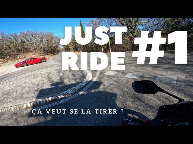 JustRide #1 Rencontre avec une Ferrari 