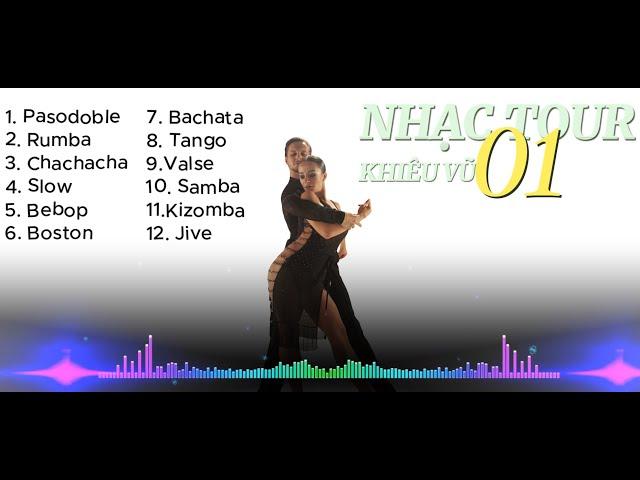 Nhạc tour Khiêu vũ chọn lọc 01 (gồm 12 điệu) | Ngoc Nguyen Dance Channel