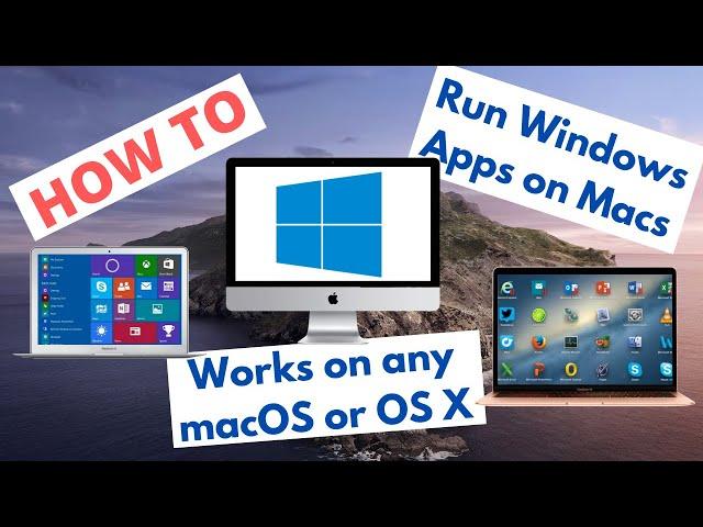 Run Windows Applications On any Mac | Install Windows on Mac