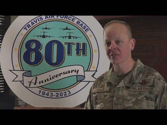 Travis Air Force Base celebrates 80-year anniversary in Fairfield