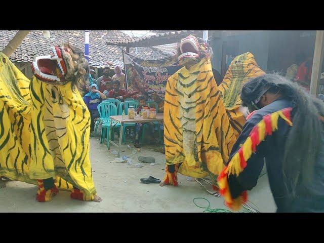 Serem Dua Barongan di gorok Genderuwo!! Barongan Hargo Budoyo - WONG WORO