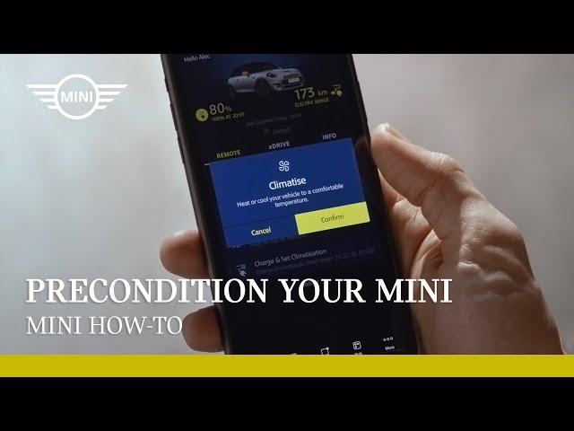 Preconditioning your MINI | MINI How-To