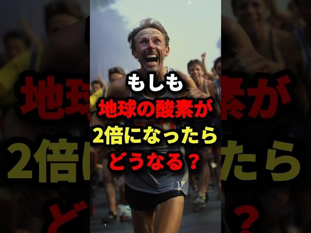 もしも地球の酸素が2倍になったらどうなる？ #都市伝説 #怖い話 #雑学