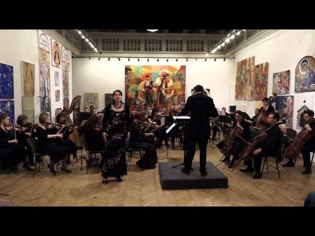 Антонин Дворжак - ария Русалки (оп.Русалка, 3д-е) 23.03.2015 Оркестр Павла Опаровского, Мария Литке
