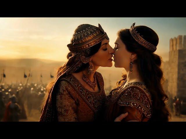 Ancient Love - Lesbian Warrior Women and pretty Maidens - Lesbian Love Scenes