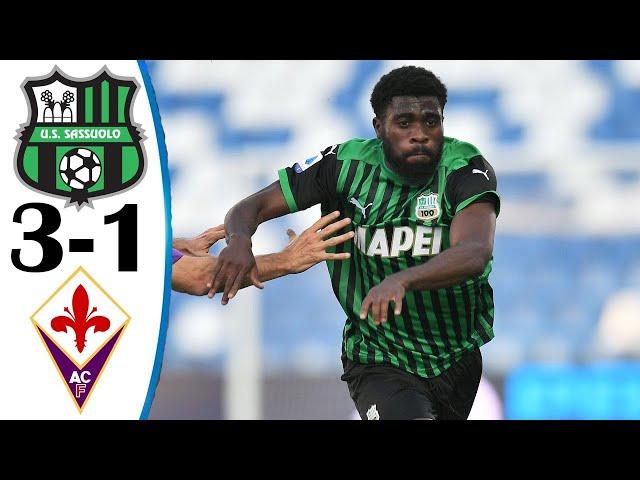 Sassuolo vs Fiorentina 3-1 All Goals & Highlights 17/04/2021 HD