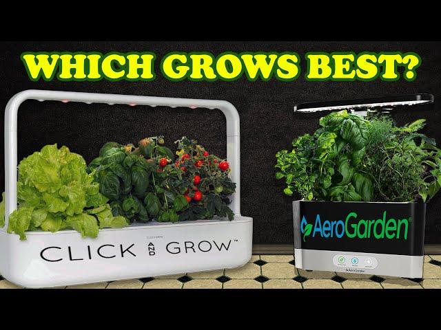 AeroGarden or Click & Grow Smart Garden Which Grows Best? WATCH BEFORE YOU BUY!