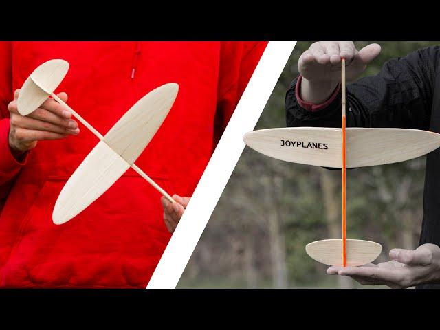 How to make a great free flight glider with Balsa wood