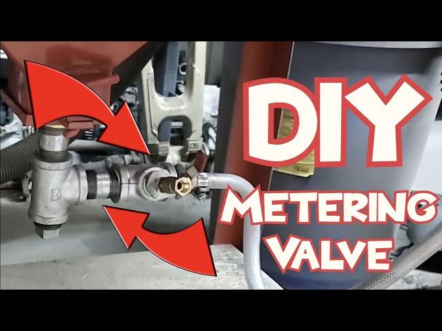 Harbor Freight Sand Blast Cabinet Upgrade - DIY Metering Valve