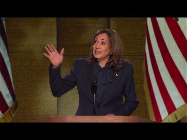 Kamala Harris says 'Donald Trump tried to throw away your votes' in DNC speech