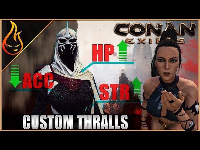 How To Make Custom Thralls Conan Exiles Mounts Update