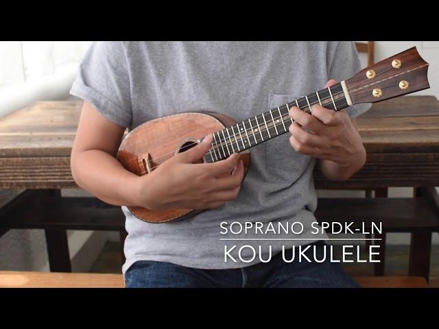 KOU ukulele Soprano SPDK-LN