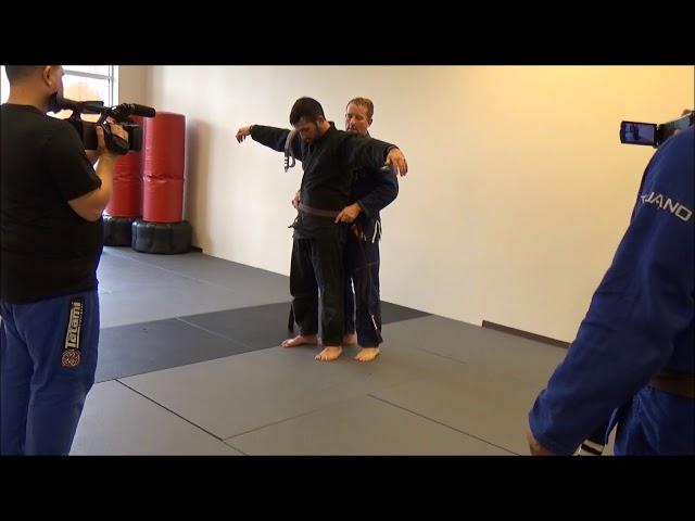 BJJ Purple Belt gets very Emotional when Promoted to Brown belt by Roy Harris