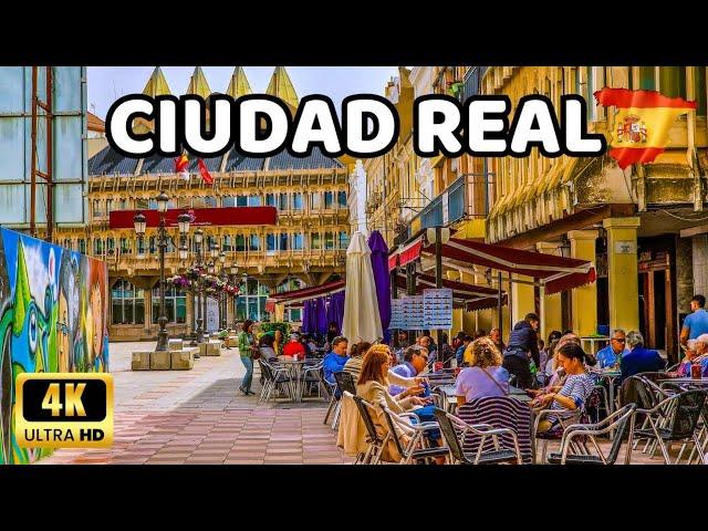 [4K] CIUDAD REAL - The Land of Don Quijote de la Mancha - Castilla La Mancha, Spain