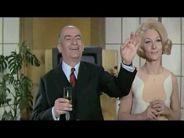 Louis de Funès - Hibernatus (1969) - The annoying waiter