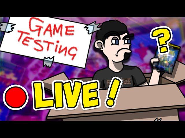 Game Testing LIVE!  - Square Eyed Jak